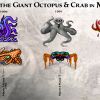 Эволюция Морских животных Гигантского Краба и Осьминога во вселенной Might & Magic